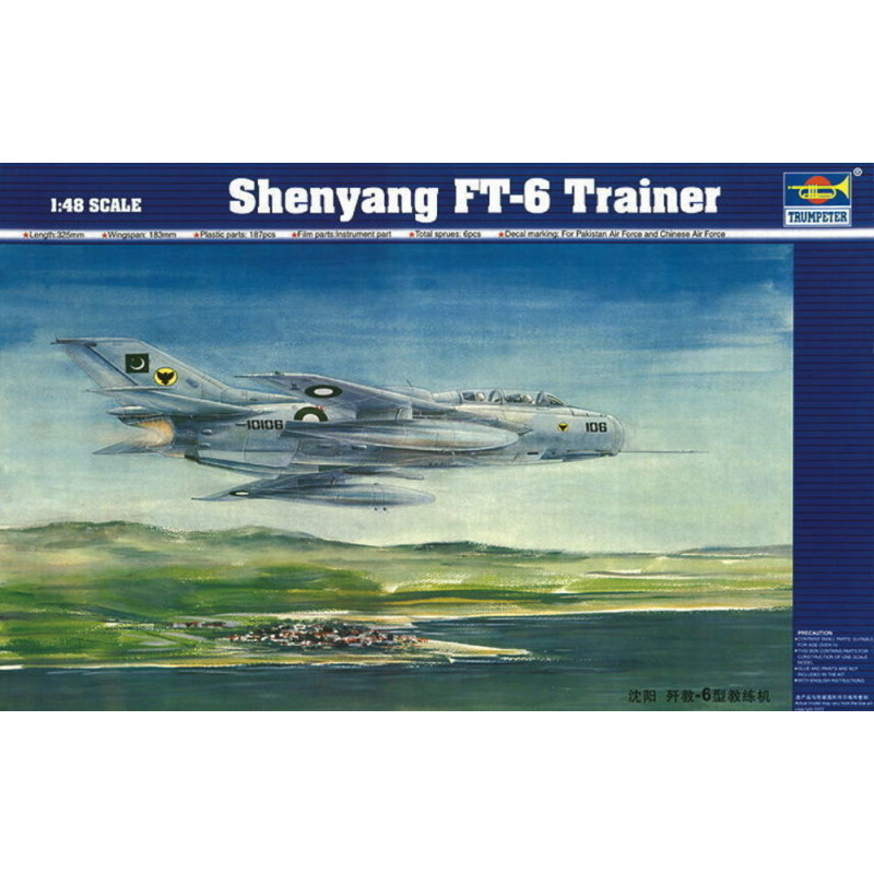 Shenyang FT-6 Trainer - 1/48 - TRUMPETER 02813