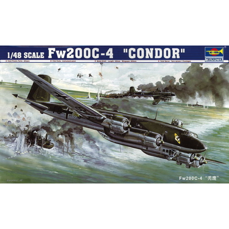 Focke-Wulf Fw 200 C-4 Condor - 1/48 - TRUMPETER 02814