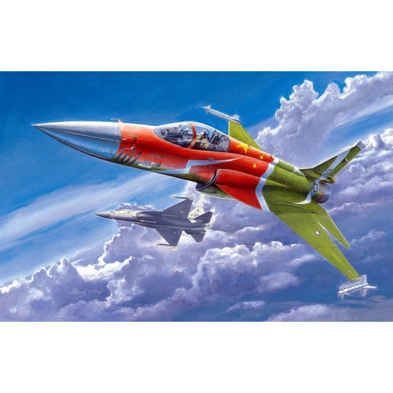 PLAAF FC-1 Dragon féroce (JF-17 Tonnerre pakistanais) - 1/48 - TRUMPETER 02815