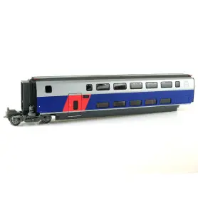 Voiture intermédiaire Euroduplex 1ère CL SNCF ép. VI - HO 1/87 - JOUEF HJ3003