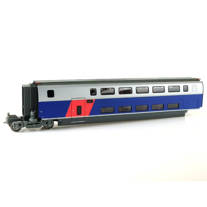 Voiture intermédiaire Euroduplex 1ère CL SNCF ép. VI - HO 1/87 - JOUEF HJ3003