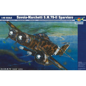 Savoia Marchetti SM-79 II Sparviero - 1/48 - TRUMPETER 02817