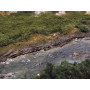 Woodland Scenics C1245 - 2 moules pour roches de ruisseaux et cours d'eau