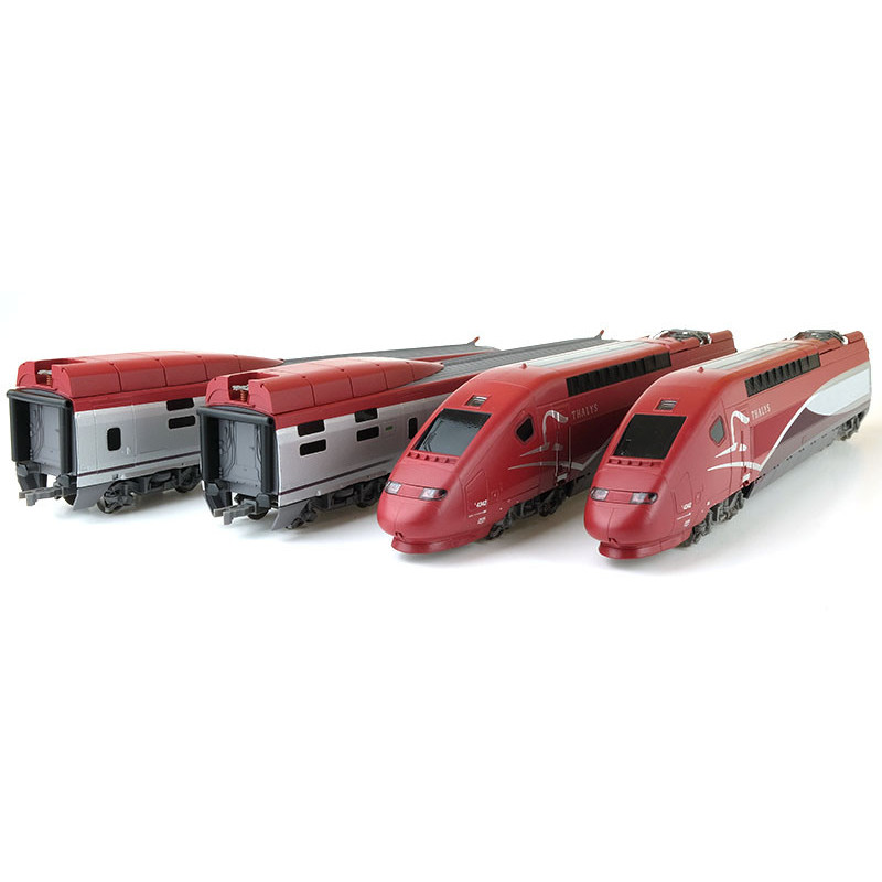 TGV Thalys PBKA SNCF ép. VI 4 éléments digital son 3 rails AC - HO 1/87 - JOUEF HJ2358SAC