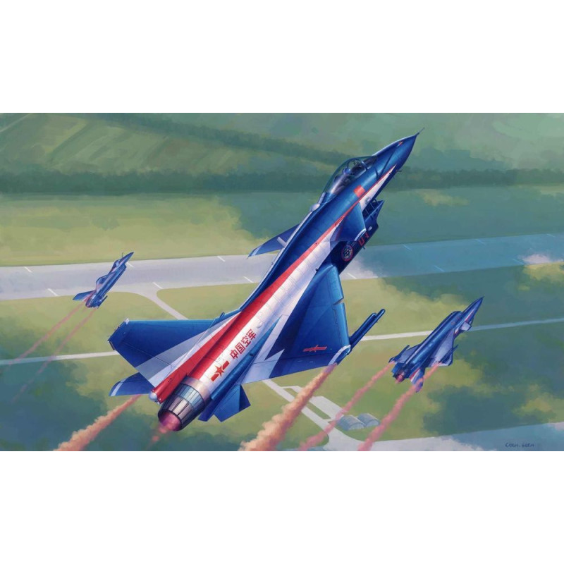 PLA J-10AY Dragon vigoureux-Ba Yi Aerb.T. - 1/48 - TRUMPETER 02857