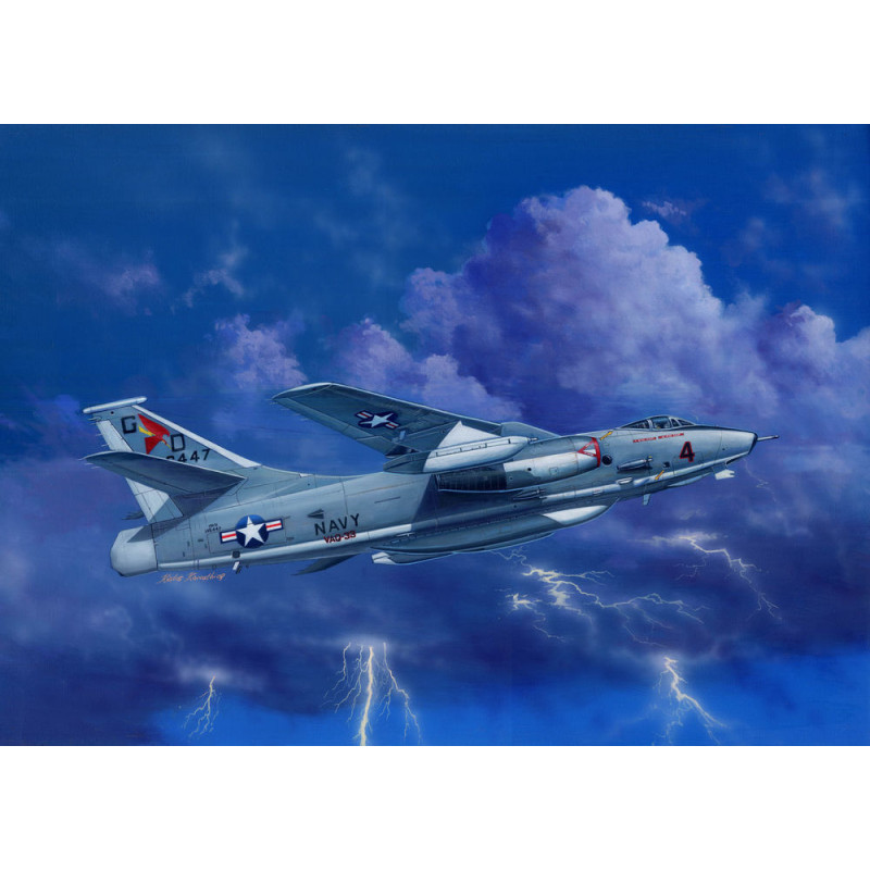 Bombardier stratégique ERA-3B Skywarrior - 1/48 - TRUMPETER 02873