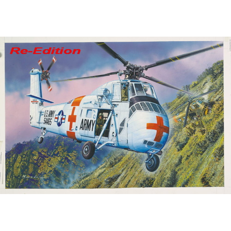 CH-34 US ARMY Rescue - Réédition - 1/48 - TRUMPETER 02883