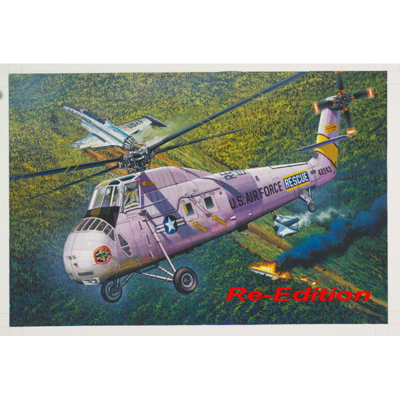 HH-34J USAF Combat Rescue - Réédition - 1/48 - TRUMPETER 02884