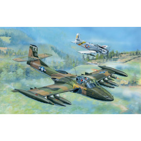 A-37A Dragonfly américain, avion d'attaque au sol léger - 1/48 - TRUMPETER 02888