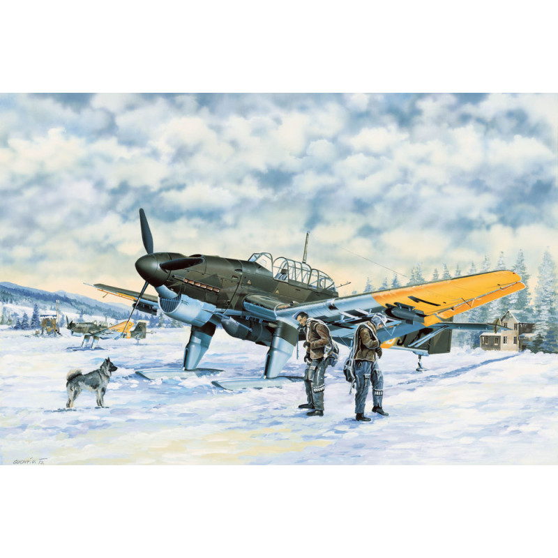 Junkers Ju-87B-2/U-2 Stuka - 1/32 - TRUMPETER 03215