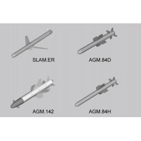 Armement des aéronefs américains&nbsp;: missiles - 1/32 - TRUMPETER 03306
