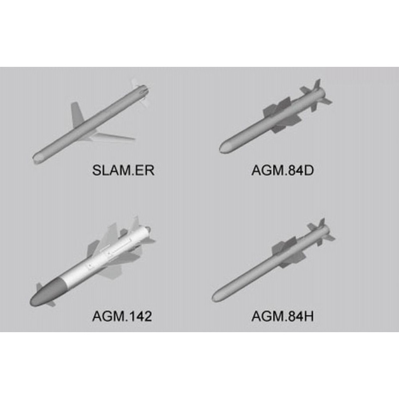 Armement des aéronefs américains&nbsp;: missiles - 1/32 - TRUMPETER 03306