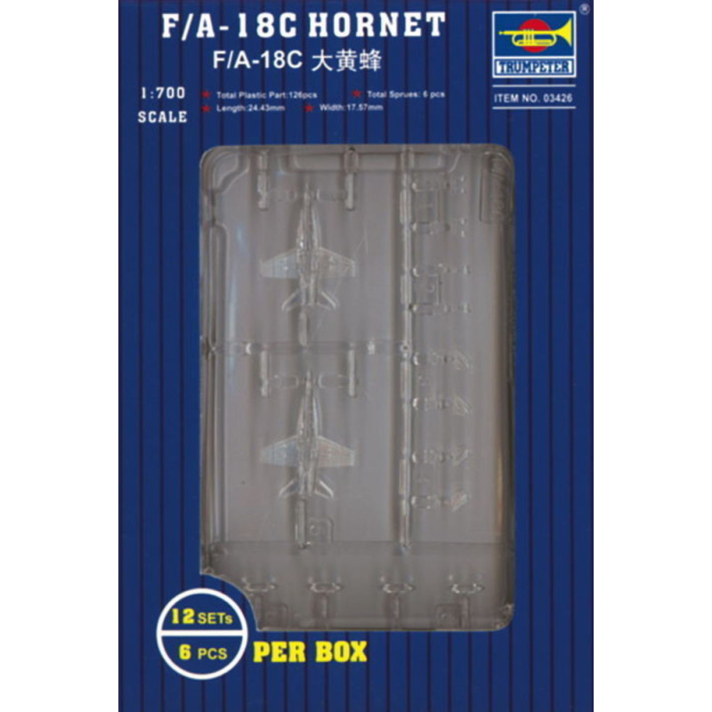 F/A-18C Hornet - 1/700 - TRUMPETER 03426