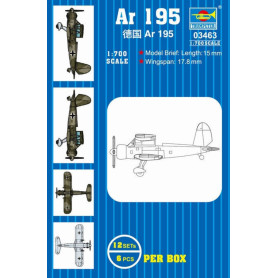 Avec 195 - 1/700 - TRUMPETER 03463