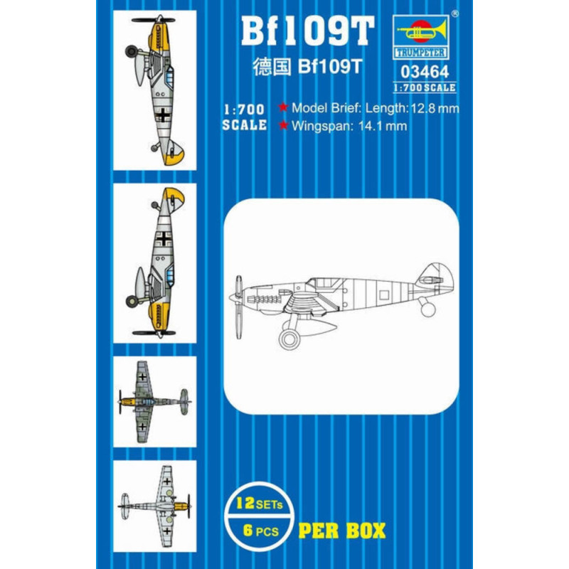 Bf109 - 1/700 - TRUMPETER 03464