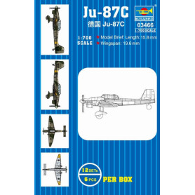 Ju-87 - 1/700 - TRUMPETER 03466