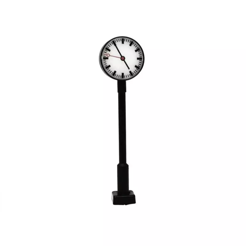 Horloge de quai sur pied avec éclairage LED - HO 1/87 - VIESSMANN 5080