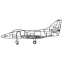 A-4C Sky Hawk - 1/700 - TRUMPETER 03472