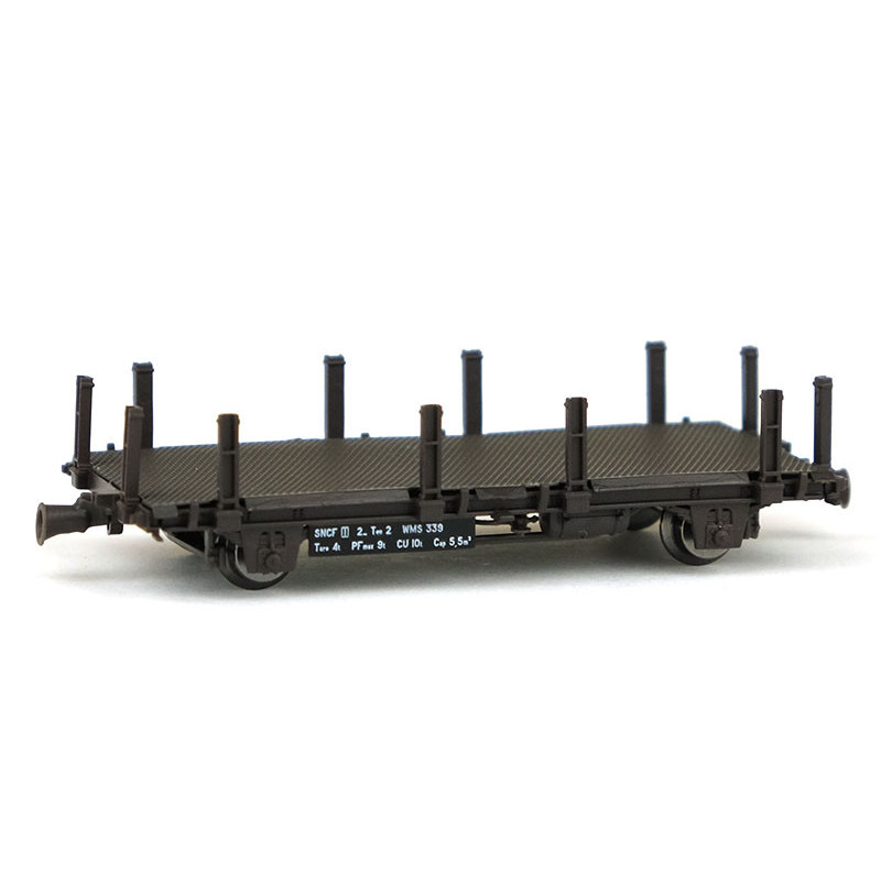 Wagonnet draisine plat à ranchers Ep. III - HO 1/87 - REE WB-563