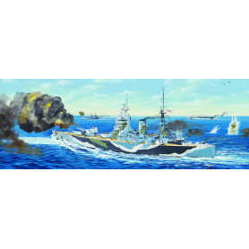 Cuirassé britannique HMS Rodney - 1/200 - TRUMPETER 03709