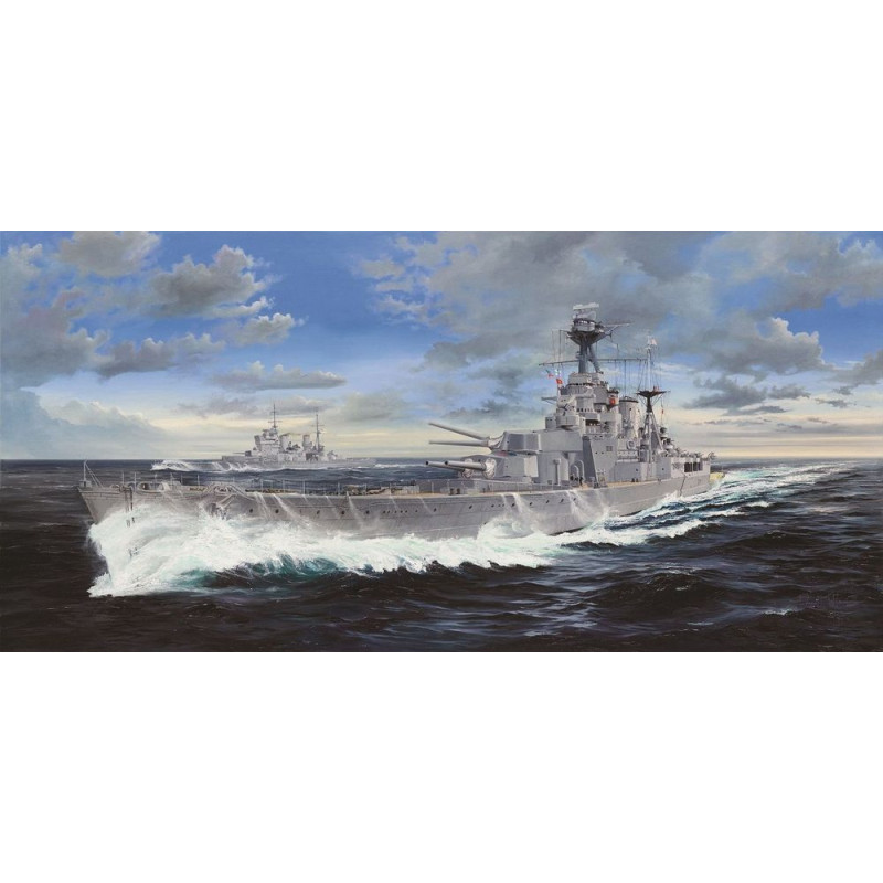 Croiseur HMS Hood - 1/200 - TRUMPETER 03710