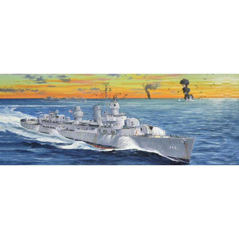 Destroyer USS Fletcher DD-445 - 1/200 - TRUMPETER 03723