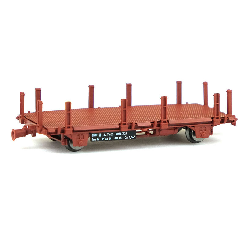 Wagonnet draisine plat à ranchers Ep. IV - HO 1/87 - REE WB-566