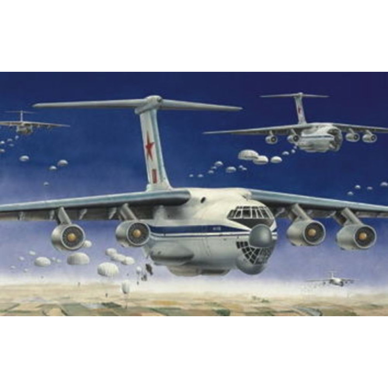 Transport Candid Iljushin IL-76 - 1/144 - TRUMPETER 03901