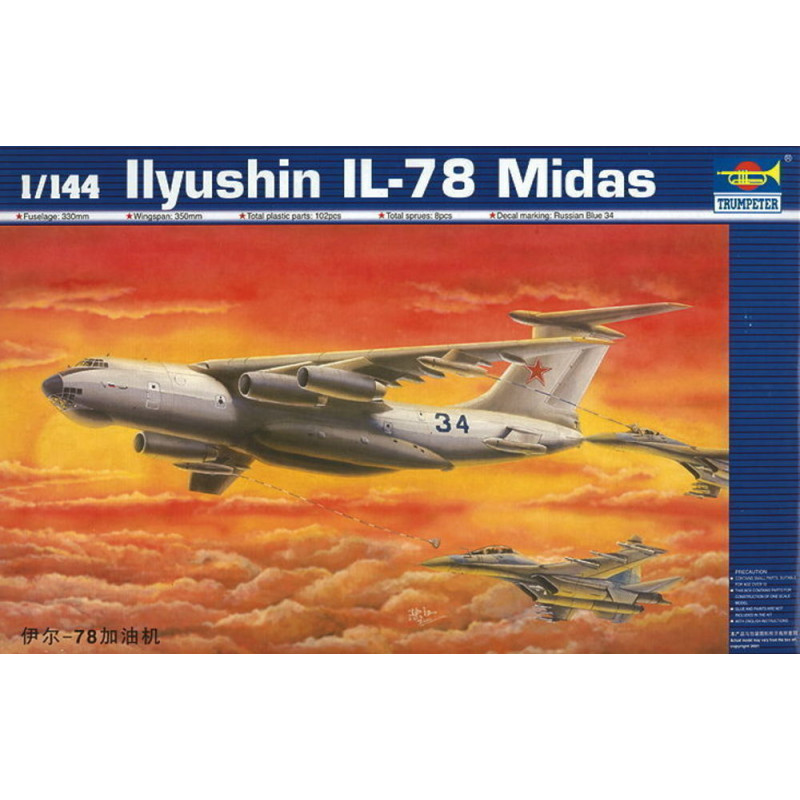 Ilyushin IL-78 Midas - 1/144 - TRUMPETER 03902