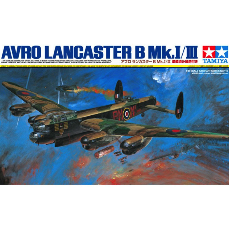 Avro Lancaster B. Mk.I/III - 1/48 - Tamiya 61112