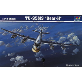 Tupolev Tu-95MS Bear-H - 1/144 - TRUMPETER 03904