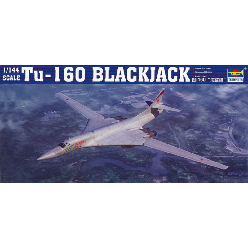 Bombardier Tupolev Tu-160 BlackJack - 1/144 - TRUMPETER 03906