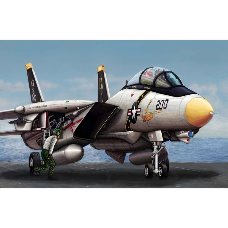 F-14A Tomcat - 1/144 - TRUMPETER 03910