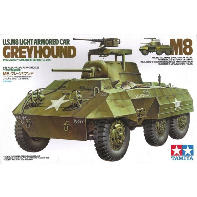 M8 Greyhound WWII - 1/35 - Tamiya 35228