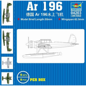 Hydravion de reconnaissance AR196 - 1/200 - TRUMPETER 04203