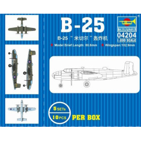Bombardier B-25 Mitchell - 1/200 - TRUMPETER 04204
