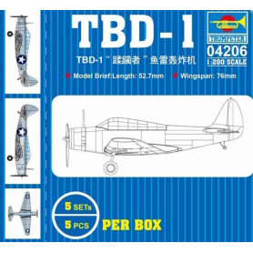 Douglas TBD-1 Devastator - 1/200 - TRUMPETER 04206