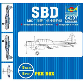 Bombardier SBD Dauntless- 1/200 - TRUMPETER 04207