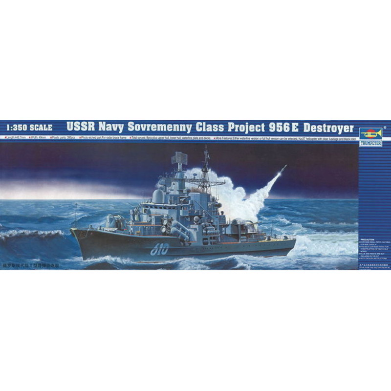 Destroyer Sovriemiennyj-class 956E - 1/350 - TRUMPETER 04515