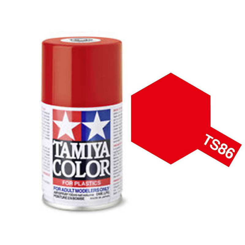 Tamiya TS-86 - Rouge Brillant - bombe spray 100 ml