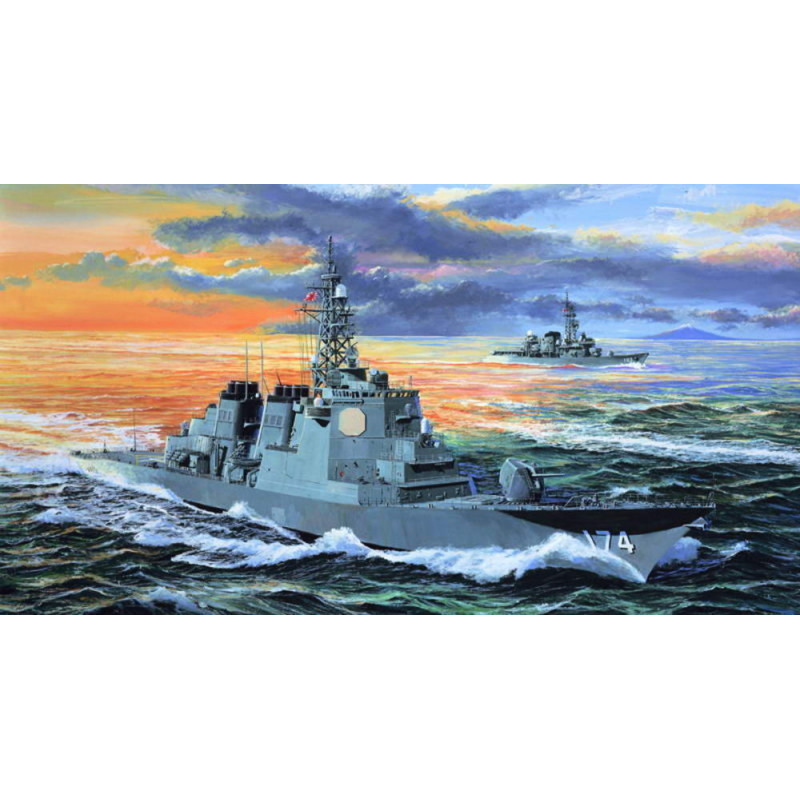 Destroyer JMSDF DDG-174 Kirishima - 1/350 - TRUMPETER 04533