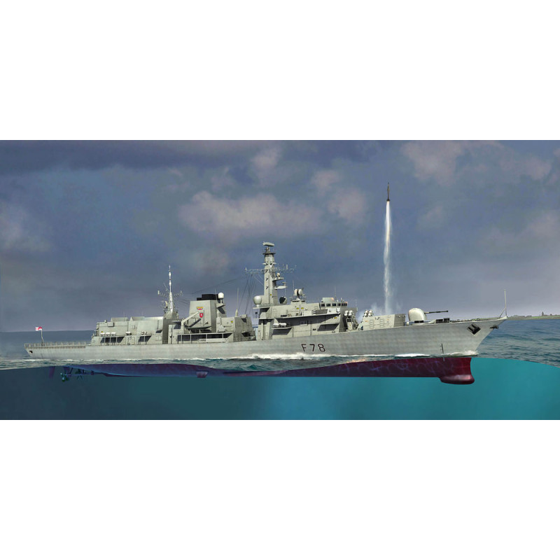 Frégate HMS TYPE 23 - Kent (F78) - 1/350 - TRUMPETER 04544