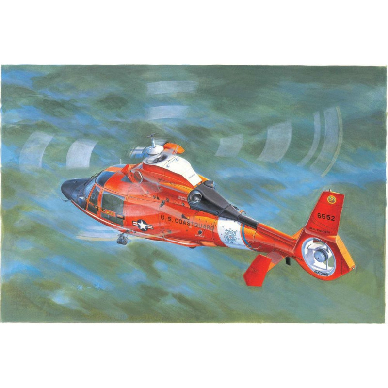 Hélicoptère HH-65C Dolphin Garde côtière américaine - 1/35 - TRUMPETER 05107