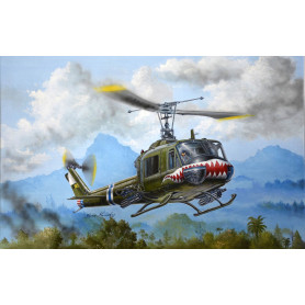 UH-1B Huey Hélicoptère de combat - 1/35 - TRUMPETER 05112
