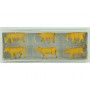 6 vaches blondes - N 1/160 - PREISER 79229