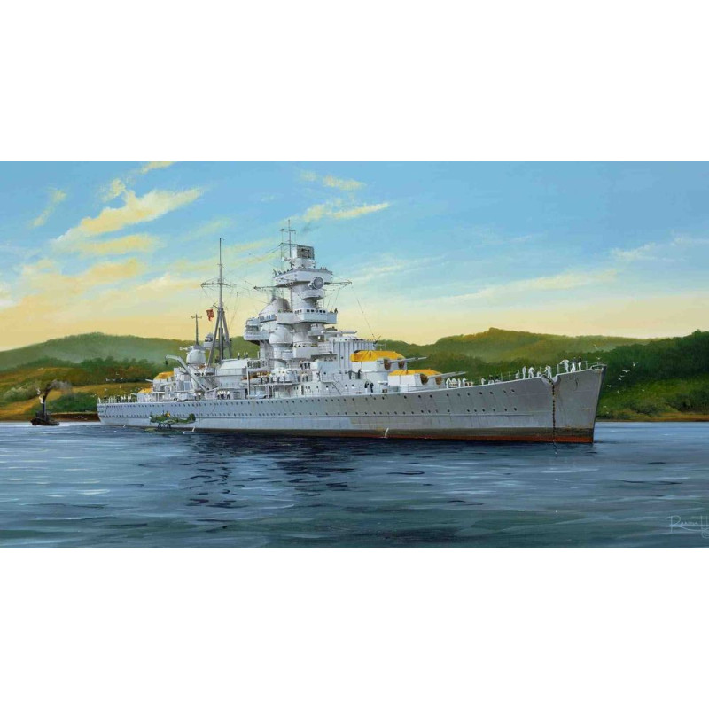 Croiseur allemand Amiral Hipper 1941 - 1/350 - TRUMPETER 05317