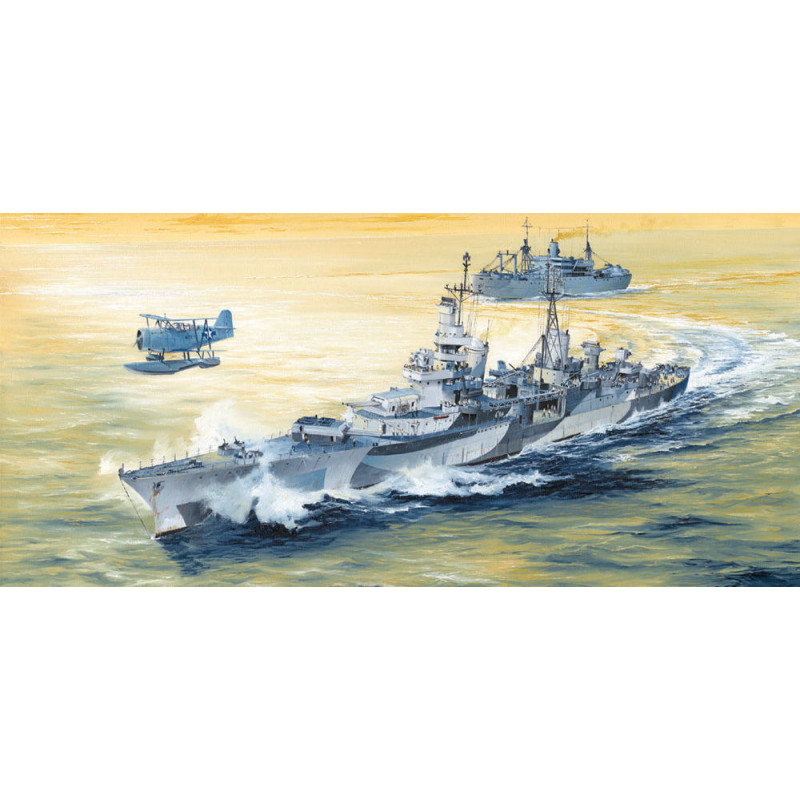 Croiseur lourd USS Indianapolis CA-35 1944 - 1/350 - TRUMPETER 05327