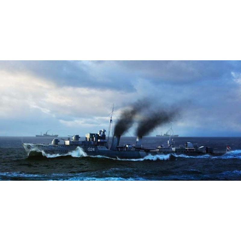 Destroyer NCSM Huron 1944 - 1/350 - TRUMPETER 05333