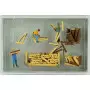 Scène de coupe de bois de chauffage - HO 1/87 - PREISER 10707
