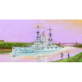 Cuirassé du Schleswig-Holstein 1908 - 1/350 - TRUMPETER 05355